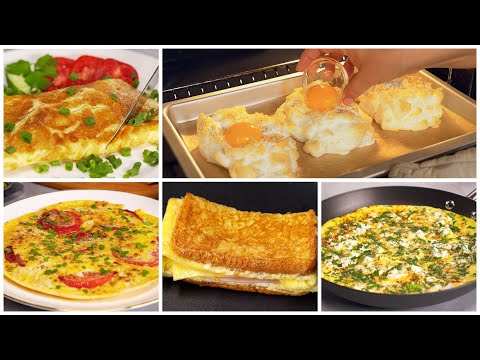 Видео: 5 Вкусных ЗАВТРАКОВ ИЗ ЯИЦ за 15 минут. Рецепты от Всегда Вкусно!