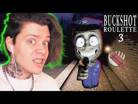 Видео: БАКШОТ РОУЛЕТ: Мент в подворотне (с динамитом)🧨 ► BUCKSHOT ROULETTE Roblox