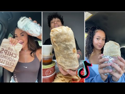 Видео: Chipotle Burrito Mukbang PT2 — подборка Tik Tok.