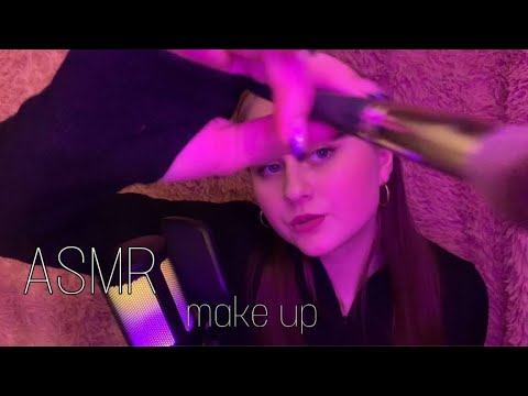 Видео: АСМР "макияж💄" +соберу тебя на вечеринку🤍
