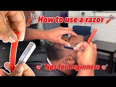Видео: КАК ПОЛЬЗОВАТЬСЯ ОПАСНОЙ БРИТВОЙ ДЛЯ НАЧИНАЮЩИХ | ТУРЕЦКАЯ БРИТВА | СТРИЖКА БОРОДЫ С ПОМОЩЬЮ БРИТ...