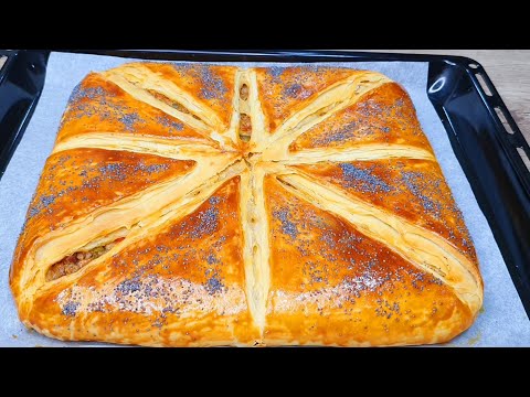 Видео: СУПЕР РЕЦЕПТ Нереально вкусный ПИРОГ! МАЗЗАЛИ ГУШТЛИ ПИРОГ СИЗ ХАМ ТАЙЕРЛАБ КУРИНГ!Family Meat Pie!