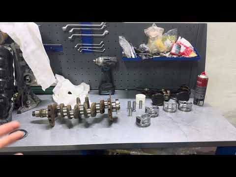 Видео: Киа Спортейдж G4NA задрало мотор и разваливается катализатор.грязь погубила вкладыши и насос!