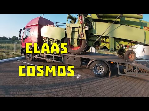 Видео: Claas Cosmos Любешів Волинь - Тростянець Сумщина. Сарни після авіаудару. Спека продовжується!