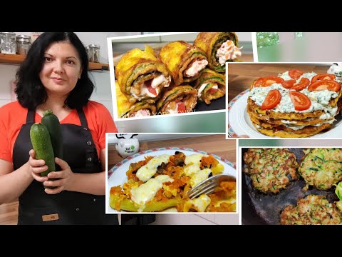 Видео: 🥇 Рецепты из кабачков | цукини готовлю каждый сезон. Рецепт в копилочку. Лучшие рецепты из кабачков