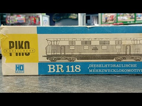 Видео: piko ГДР  Br118-59 обзор и ремонт модели.