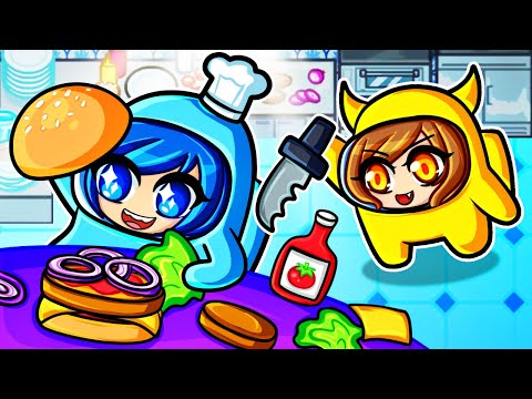 Видео: Готовим ЕДУ в Among Us!