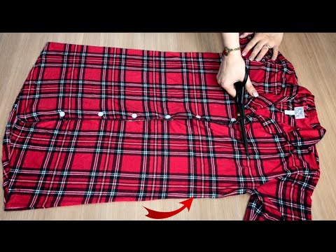 Видео: ✅💥 [Сделай сам] Фантастический урок! Не выбрасывайте старую одежду, превратите ее в новую ♻️ Пере...