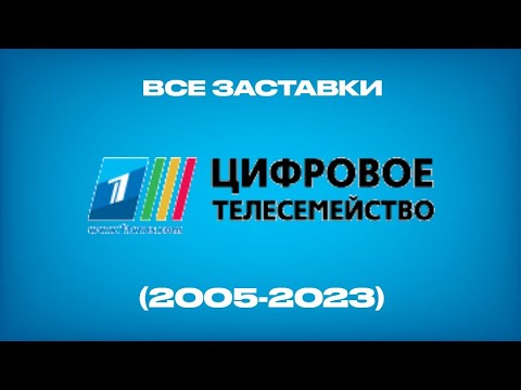 Видео: Все заставки каналов Цифрового телесемейства Первого канала (2005-2023)
