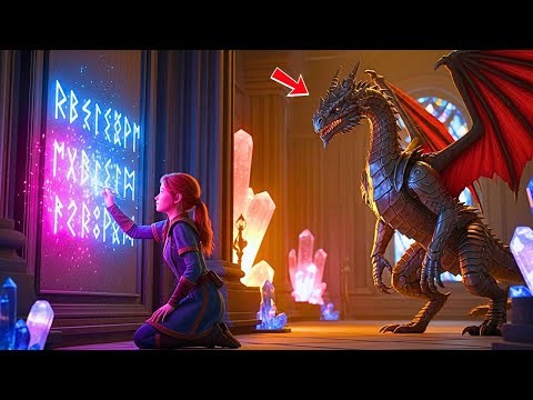 Видео: Человеческий ребёнок рисовал на стенах дворца, не зная, что пишет древние драконьи руны.