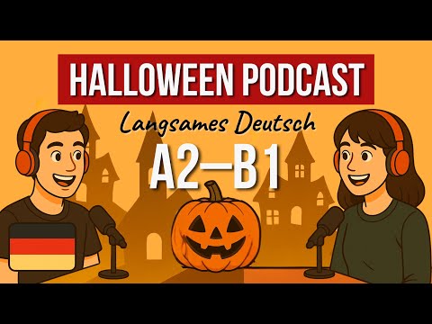 Видео: Как немцы празднуют Хэллоуин? 🎃 Лёгкий разговор на немецком (A2–B1)
