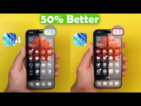 Видео: iOS 26.1 против iOS 26 — время работы от аккумулятора стало намного лучше! 🔋