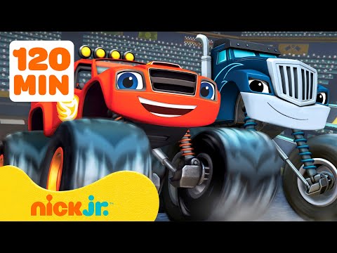 Видео: Вспыш и чудо-машинки | 120 МИНУТ ГОНОК с чудо-машинкой Вспыш! 🏆  | Nick Jr. Cyrillic