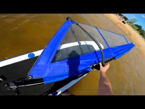 Видео: Виндсерфинг на SUP