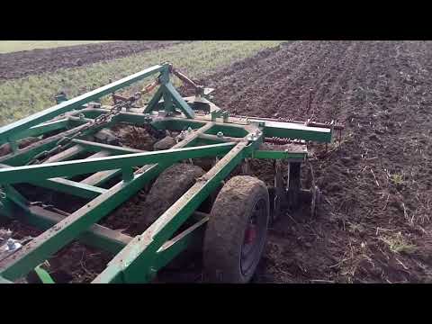 Видео: .Переделка бороны Bomet -  вариант с пружинной бороной.