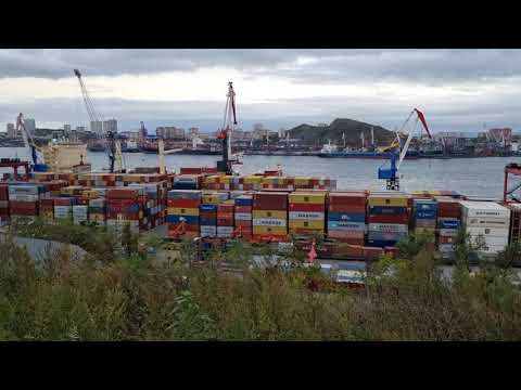 Видео: Владивосток, Диомидовский рыбный порт. Портовая романтика города. #блогвладивосток