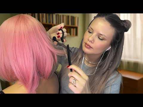 Видео: АСМР королева общаги делает тебе стрижку 💇🏼‍♀️ (очень мурашечно)