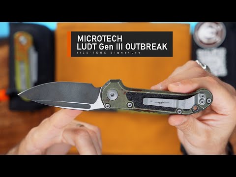 Видео: Сравнение Microtech Outbreak LUDT Gen III и LUDT ZombieTech Gen II