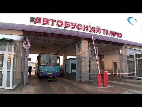 Видео: Предприятие "Автобусный парк" ежедневно выпускает на линии более ста  автобусов и троллейбусов