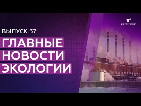 Видео: Новости экологии: объекты НВОС, ГЭЭ, проект "Чистый воздух", закон о недрах, экологический сбор и др