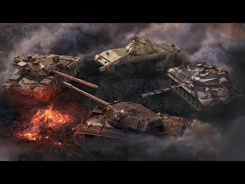 Видео: Wot Blitz EU: Режим конфлікт + Турнір 3х3 №81