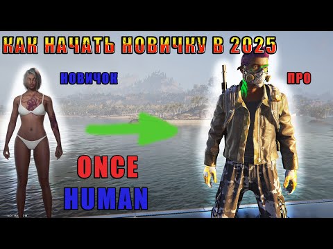 Видео: Once Human / КАК НАЧАТЬ НОВИЧКУ В 2025 / ГАЙД.