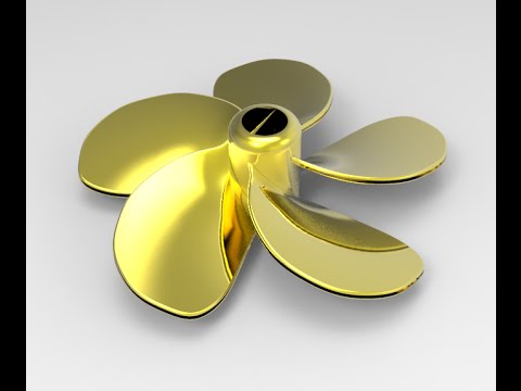 Видео: Видеоуроки Компас 26 Модель гребного винта