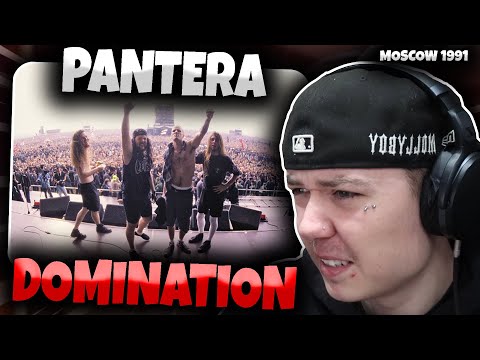 Видео: ВПЕРВЫЕ СЛЫШУ «Pantera - Domination (КОНЦЕРТ В МОСКВЕ, 1991)» | ПОДЛИННАЯ РЕАКЦИЯ