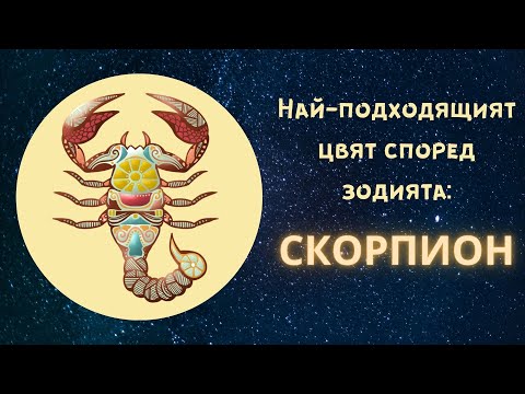 Видео: Най-подходящият цвят според зодията - Скорпион