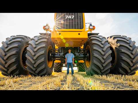 Видео: 10 гигантских тракторов, которые не должны существовать. Вы их никогда не видели!