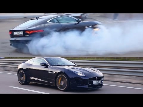 Видео: Тест-драйв JAGUAR F-TYPE 550 сил + мощностной стенд и 0-200 км/ч