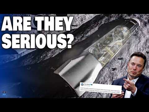 Видео: Илон Маск раскрыл большие планы по запуску корабля Starship на Луне, что шокировало NASA и Китай…