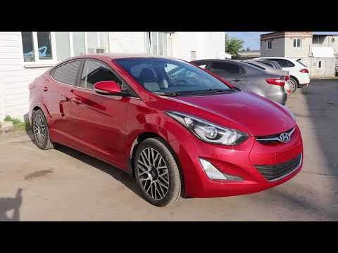 Видео: Елантра из Москвы, красим в круг.