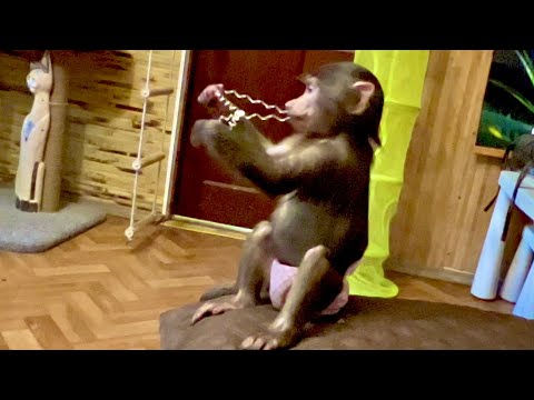 Видео: Анфиса взялась за распаковку посылки, тут они с Люськой очень похожи, они это дело обожают)))