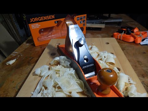 Видео: Рубанок JORGENSEN 5 Jack и ременные струбцины PONY JORGENSEN