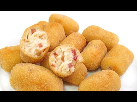 Видео: Как приготовить крокеты из ветчины — просто, традиционно и в домашних условиях