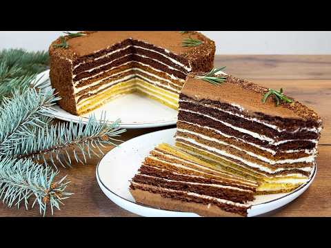 Видео: 🎄Новый рождественский торт, который тает во рту/ 🎄Новинка этой зимы!
