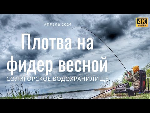 Видео: КРУПНАЯ ПЛОТВА на ФИДЕР весной на Солигорском водохранилище