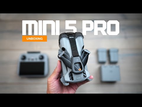 Видео: Первый взгляд: распаковка DJI Mini 5 Pro — лучший ли это дрон для путешествий?