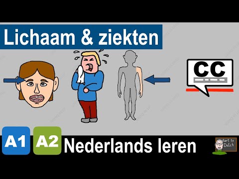 Видео: NT2 A1 A2 Тело🧍🏻болезни🤧 лицо🧑‍🦳 глаз👁️ нога🦵 легкие🫁 температура🤒  Нидерландский язык 1.1 Урок 10.4