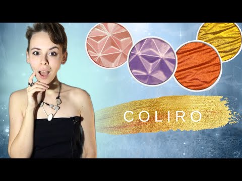 Видео: Акварель Coliro | ОБЗОР