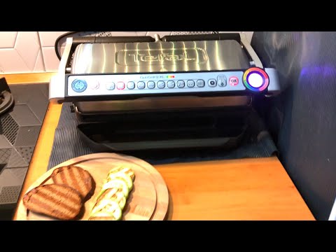 Видео: Электрогриль Tefal Optigrill+ XL GC722D34. Отзыв, обзор и приготовление блюда