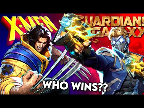 Видео: ЛЮДИ ИКС против СТРАЖЕЙ ГАЛАКТИКИ в Marvel Rivals... КТО ПОБЕДИТ??