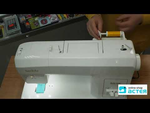 Видео: Обзор на швейную машину ручного стежка Babylock Sashiko 2