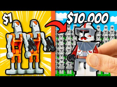 Видео: Собираем армию Lego Star Wars. От 1 до 10 000 долларов!