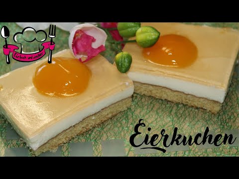 Видео: Spiegeleikuchen - ПИРОЖНЫЕ ПИРОГ ТОРТ Яичница Глазунья с пудингом|Einfach und Lecker💯Просто и Вкусно