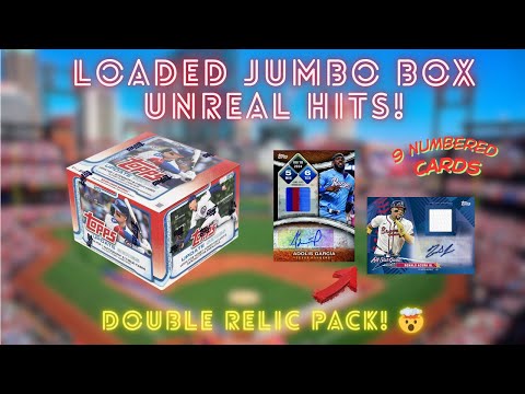 Видео: 🔥Обновление Topps 2025: огромный бокс! БЕЗУМНЫЙ прорыв! 5 хитов, малоизвестные карты и огромные с...