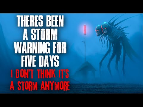 Видео: Штормовое предупреждение уже пять дней. Думаю, это уже не шторм.