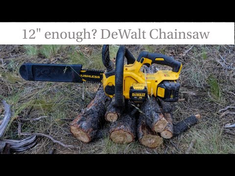 Видео: 12 дюймов — это всё, что вам нужно? Цепная пила Dewalt 20 В