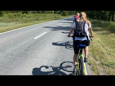 Видео: Тольятти — ТоАЗ — Поволжский (вело 60км)